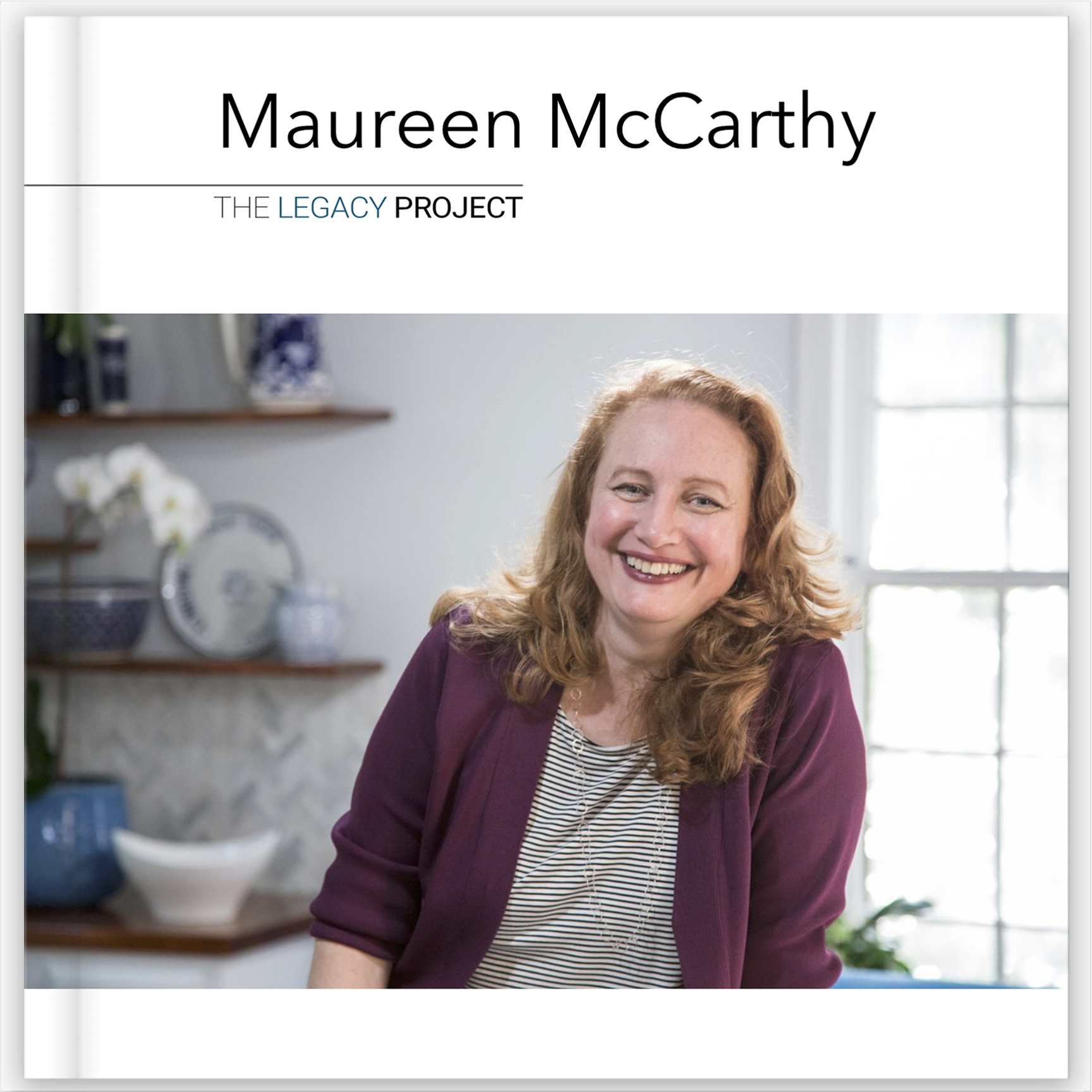 Maureen McCarthy — Legacy Book cover